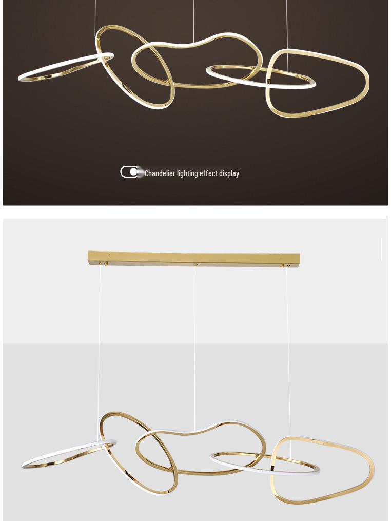 Postmodern Minimalist Designer Pendant Light for Bar, Hotel, or Villa