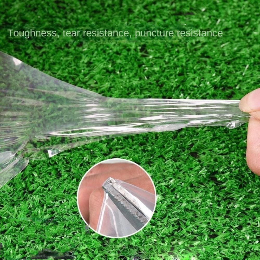 Dustproof Clear Greenhouse Film Plastic Hot House Cover Transparent Film  Garden Accessories