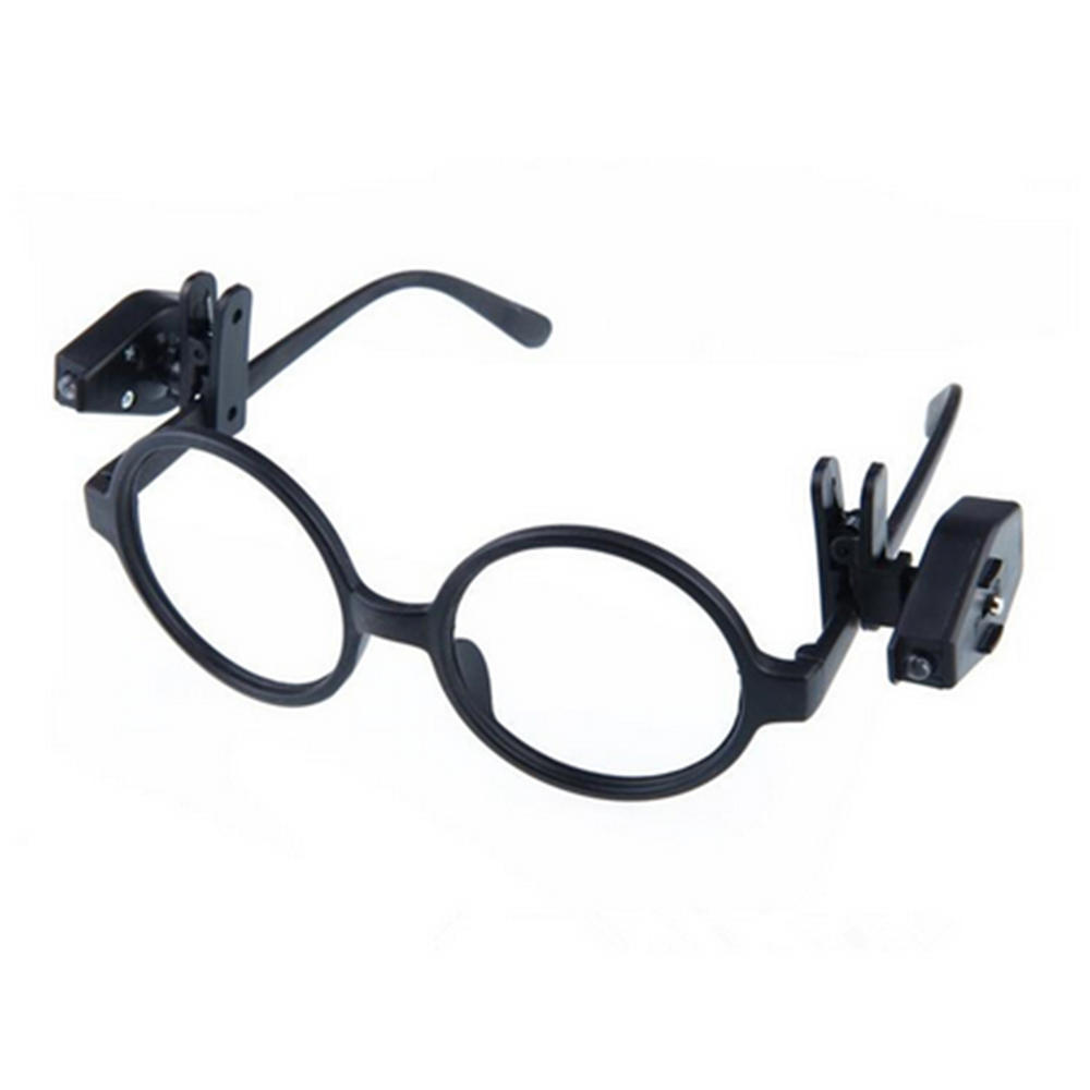 Flexible For Eyeglass and Tools Button Cell Led Bulbs LED Eyeglass Clip On Book Reading Lights Mini Universal
