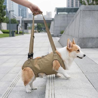 Thicken Handle Dog Chest Back Leash Adjustable Dog Lift Strap Pet Auxiliary Vest  Disabled Dogs