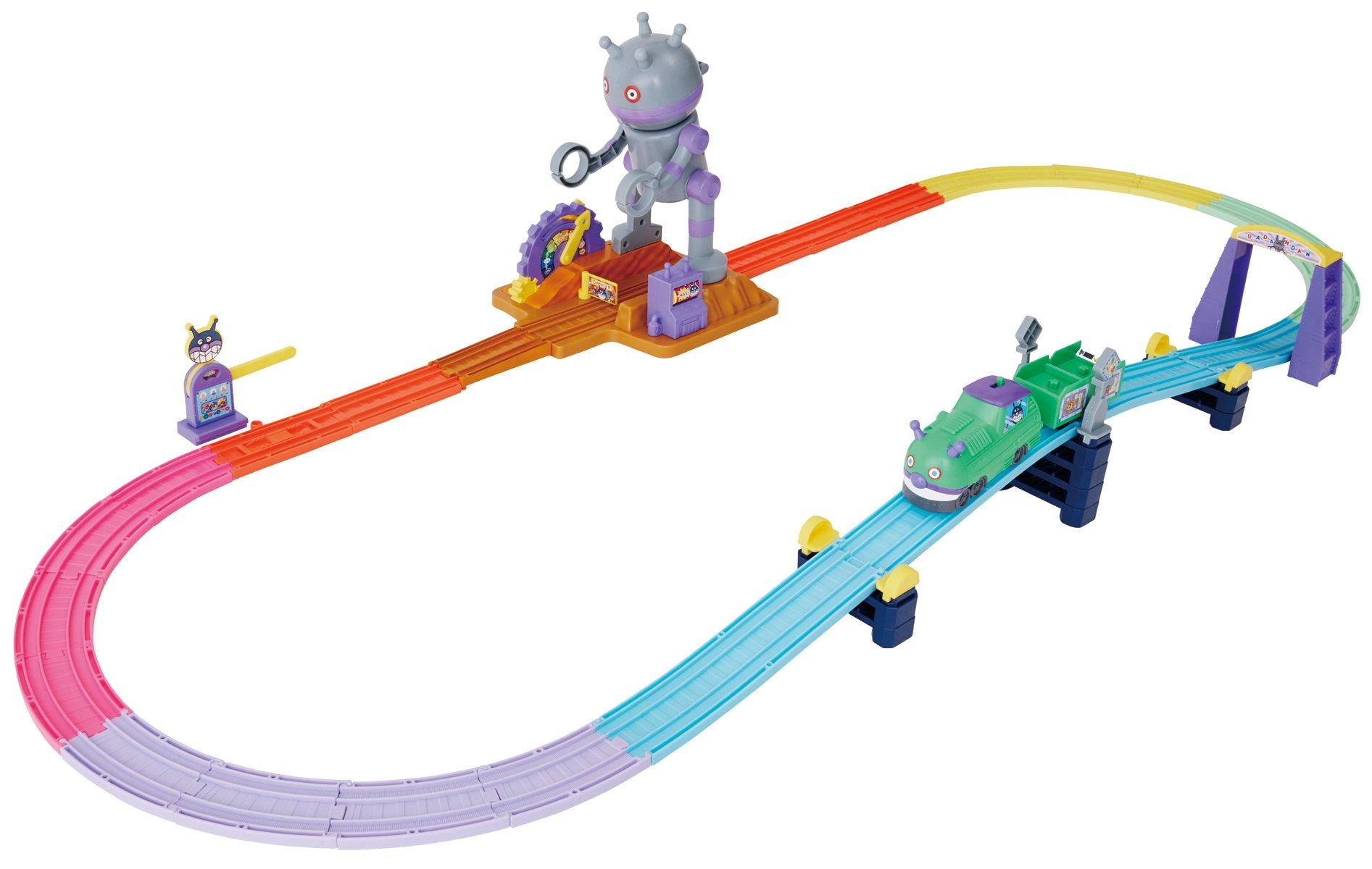Anpanman Town Exciting Dadandan Railway Set Gashaan!