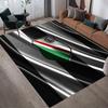 Legia Warsaw FC Home Sofa Decoration for Living Room & Bedroom, Non‑Slip Play Flannel Floor Mat for Game Room