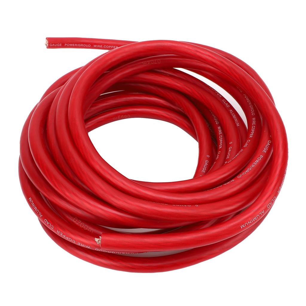 1 Gauge AWG Automotive Wire 25ft Versatile Flexible Easy Installation CCA Car Power Ground Battery Cable for Radio