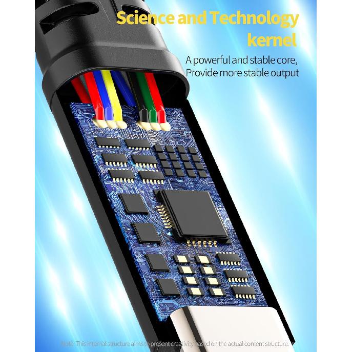 USB-C to 3.5mm Audio Adapter Charger Dongle Cord 2 in 1 DAC Type C Aux Splitter Cable for iPhone15 Pro Max iPad Pro Compatible for Samsung Galaxy S20