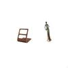 TV Remote Organizer African Figurine Tribal Lady Statue Desktop Storage Box Vintage Art Crafts
