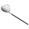 Heart Shaped Lash Mirror Professional Portable Stainless Steel Makeup Eyelash Mirror for Lash