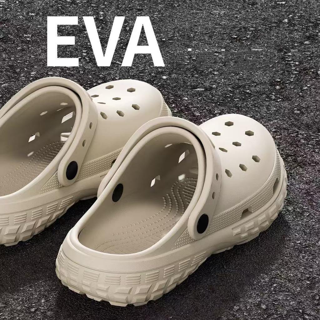 Men's Women's Operating Room Slippers Hole Shoes Doctors Nurses EVA Anti Slip Anti Odor Outdoor Beach Slippers