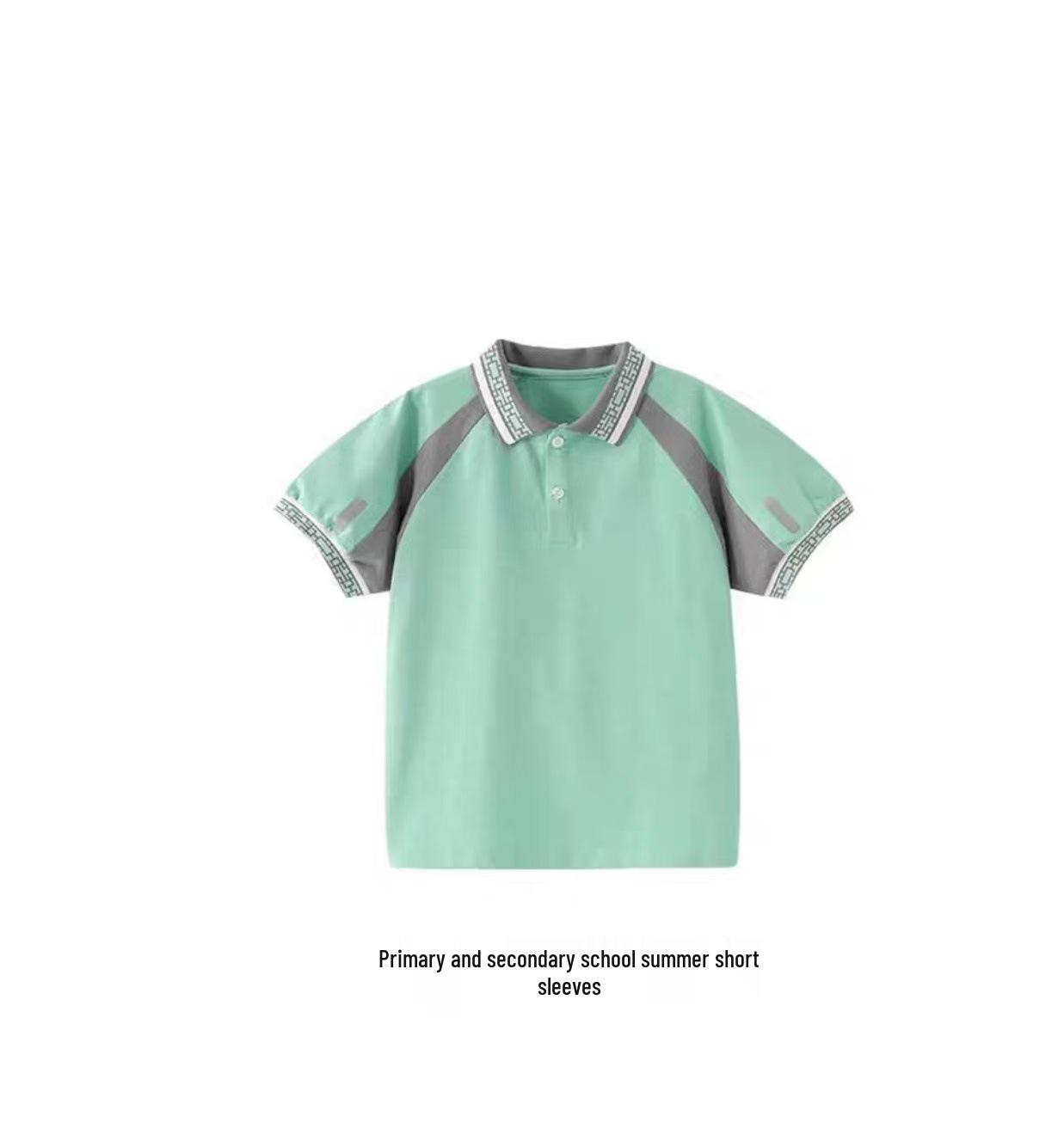 Jiangxi Ganzhou Sporty Long Sleeve Jacket Set for Middle and Elementary School Students 120