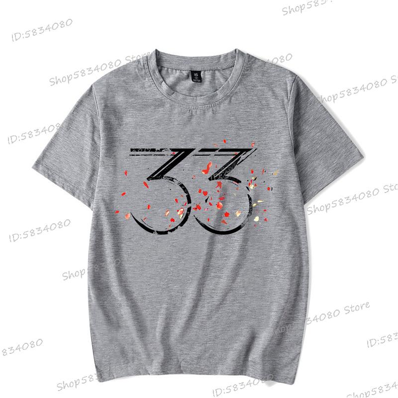 Gamer Mode Sommer Oberteile Clair Obscur Expedition 33 Merch T-Shirt für Unisex Damen Perfektes Geschenk für Spielefans Neue Unisex T-Shirts