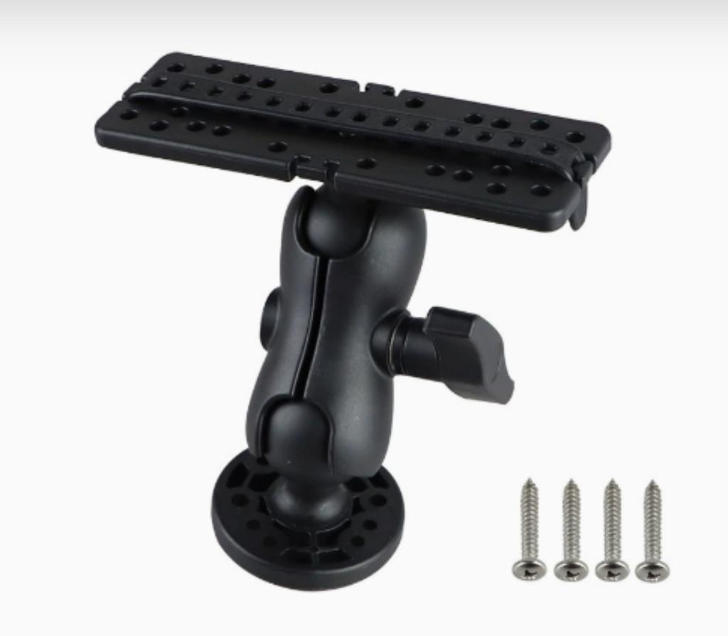 Swivel Fish Finder Mount Base GPS Electronics Fishfinder Holder Mounting Stand Plate GPS Navigation Fish Finder Bracket For Boat