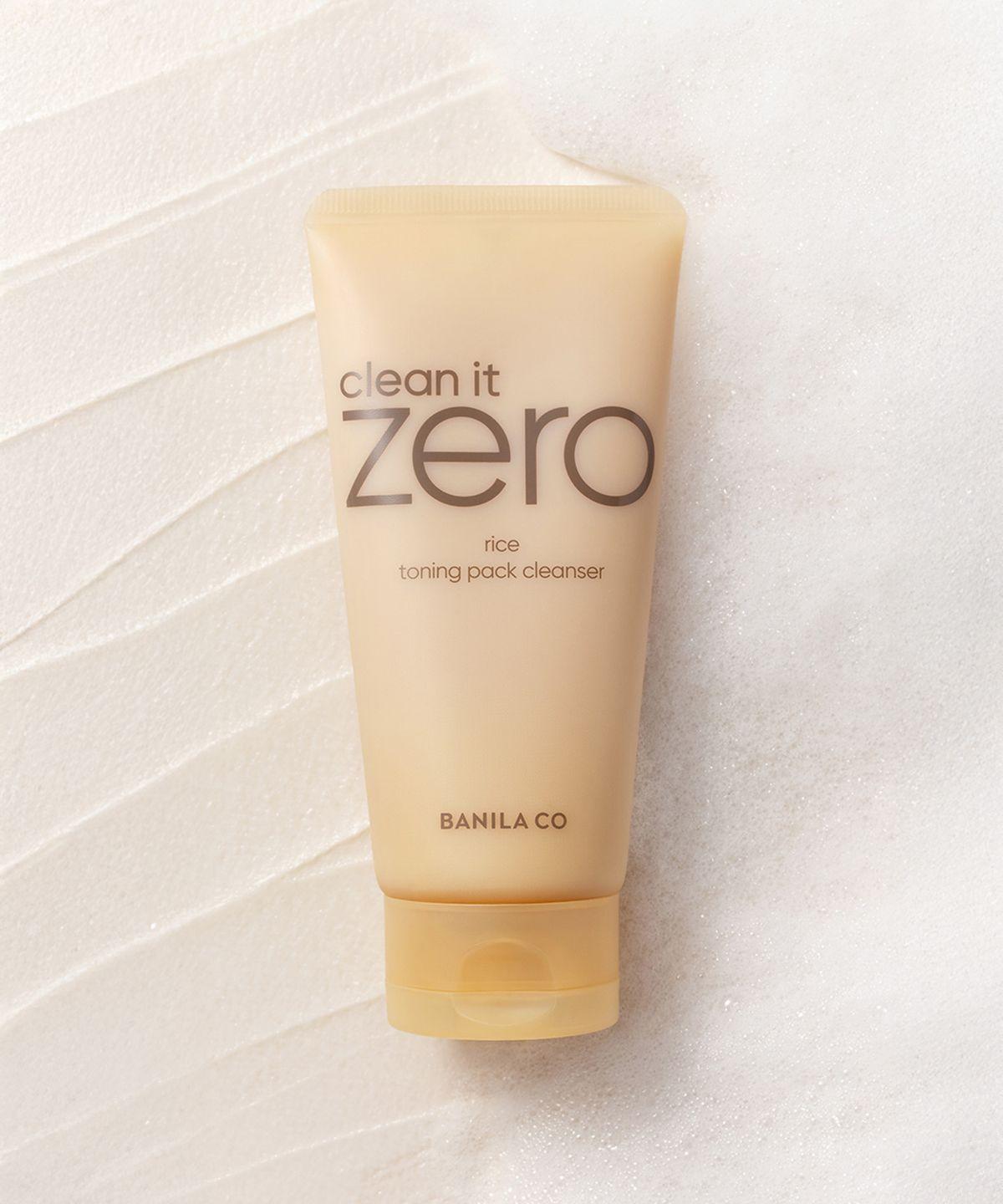 Очищающий тонизирующий крем-маска Clean It Zero Rice 180 г