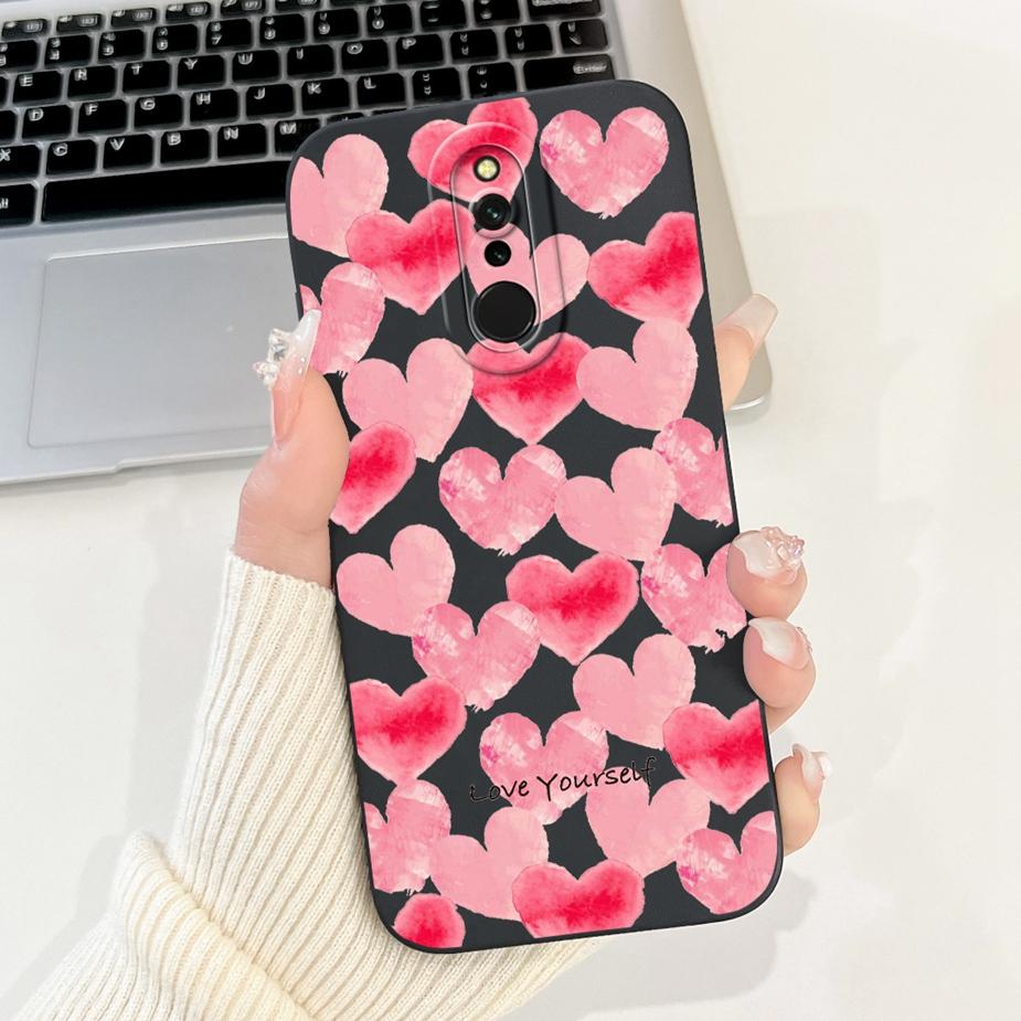 For Xiaomi Redmi 8 Case Redmi8A Cute Happy Cat Cartoon Cover Shockproof Soft TPU Phone Case For Xiaomi Redmi 8A 8 Redmi8 A Shell