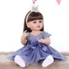 55cm Reborn Babies Doll Full Silicone Vinyl Girl Newborn Dolls Realistic Princess Children's Day Gifts Bed Time Playmate KEIUMI Toy