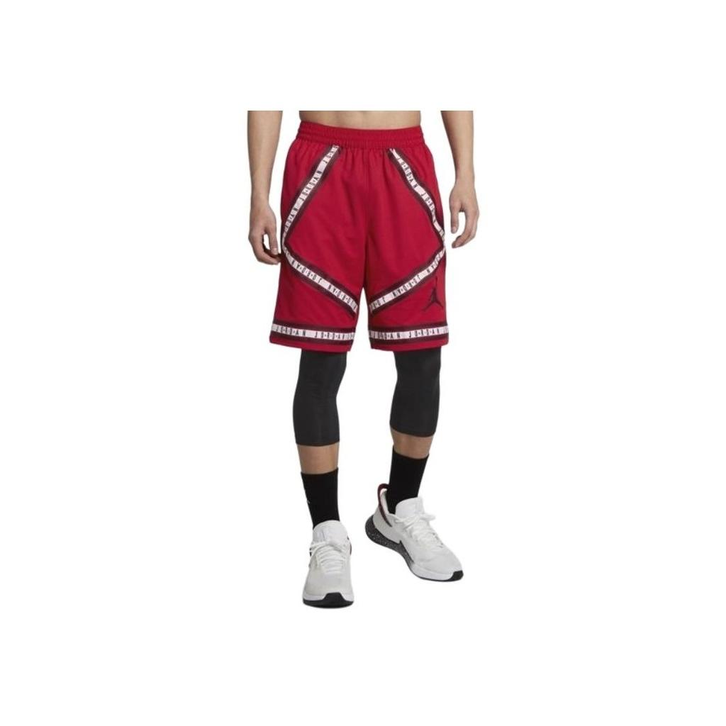 Air Jordan Dri-Fit Mid-Rise Loose Basketball Shorts Men Bottoms Red AJ1109-687