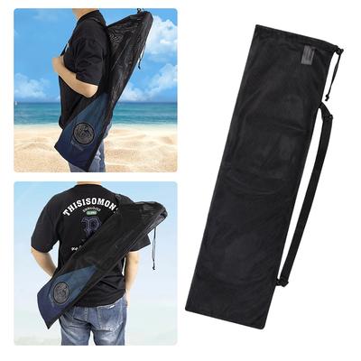 Mesh Paddle Storage Bag with Adjustable Strap Kayaking Paddle Transportation and Storage Bag Drawstring Paddle Carrying Bag