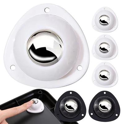 4Pcs/set Self Adhesive Caster Wheel 360 Swivel Mini Mute Furniture Casters Heavy Duty Moving Plastic Rolling Pulley