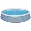 Kit piscine gonflable BESTWAY - Fast Set - 396 x 84 cm - Ronde (Filtre à cartouche, 1 cartouche)