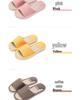 2025 Women's Cotton-Linen Slippers: Non-Slip, Silent, Indoor/Outdoor Comfort for Spring, Summer, and Autumn