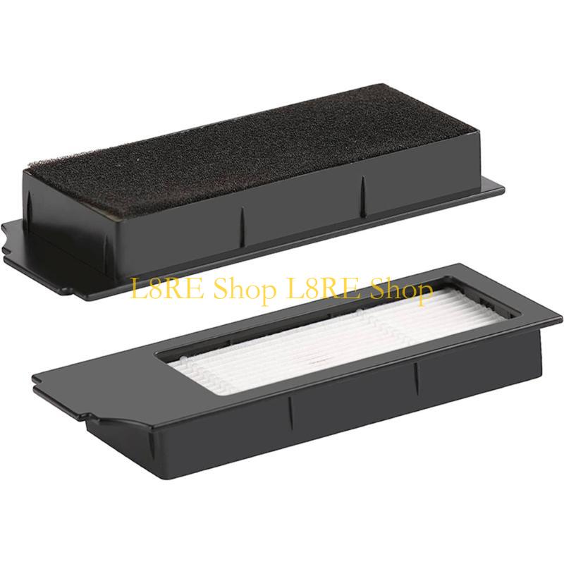 L8RE Replacement HEPA Filters for Ecovacs X1S Vacuum Cleaner (Pack of 5)