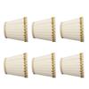 6Pcs Small Lamp Shades Safe Soft Easy Installation Modern Light Weight Table Lampshade for E14 Bulb