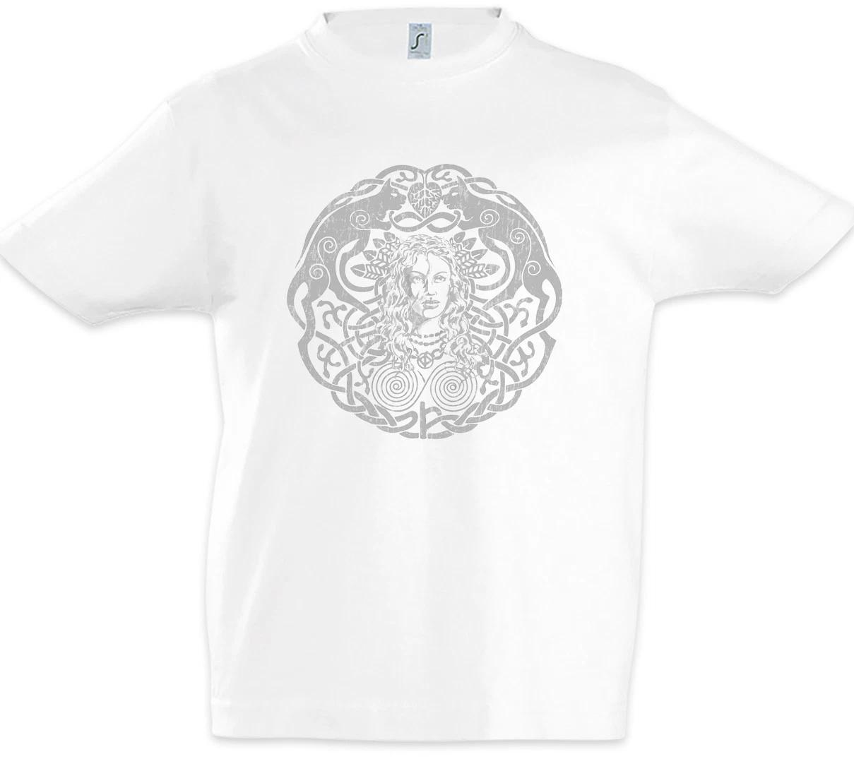 Freyja Kids Boys kids boys T-Shirt Freya Valhalla Valhall Odin Odhin Viking Vikings Nordic 100