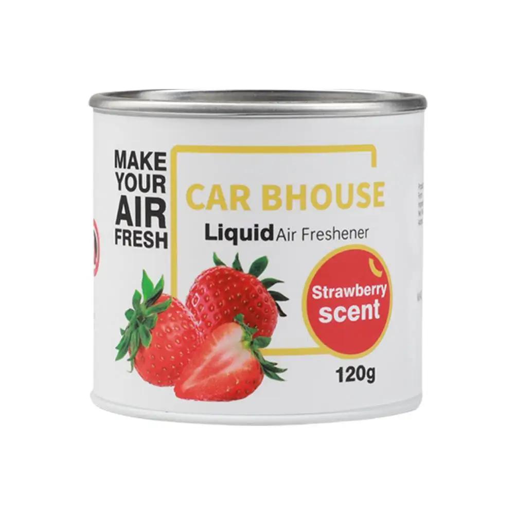 NEW Car Air Gel Freshener Perfume Cream Auto Interior Can Odors Aluminum Fragrance Accessorie Remove Cup-shaped Aroma Diffu O5N2