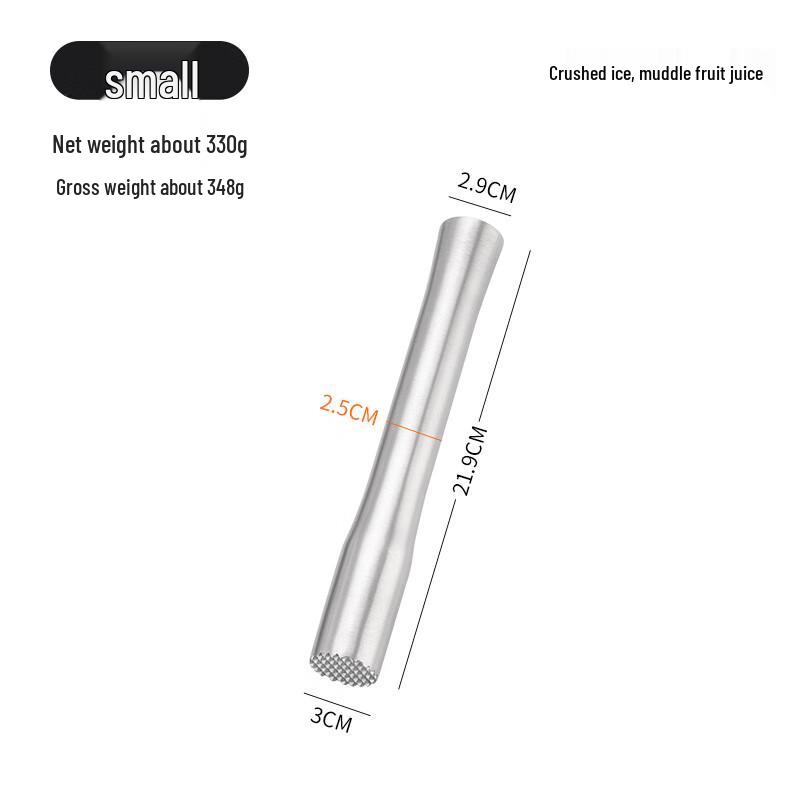 

ZISIZ 304 Stainless Steel Cocktail Muddler