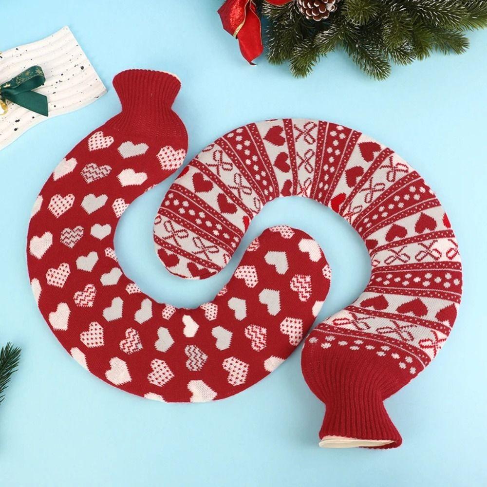 Leak-proof Hot Water Bottle Thickened Hand Warmer Household Neck Shoulder Warmer Office