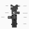 Easy Adjustable Camera Flash Holder Bracket 180 Degree Rotate And Locking Screw For Photography Lighting Accessories