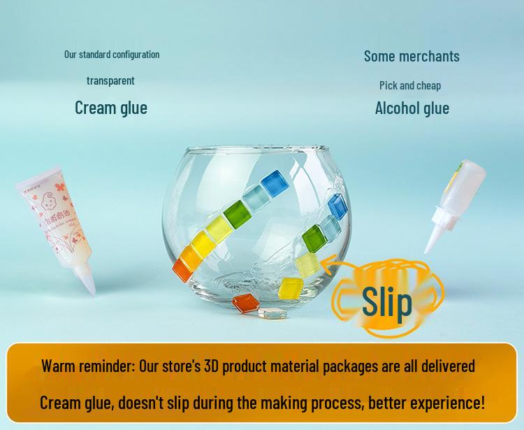 Handgemachtes DIY Glasmosaik Kerzenhalter Vase - Kreatives Eltern-Kind-Lernspielzeug, Perfekt für Geburtstagsgeschenke