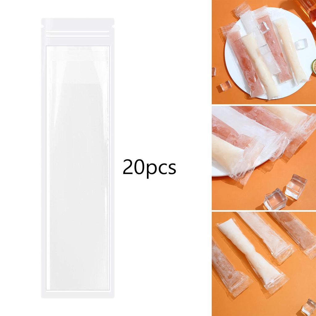 Sáčky na ledové nanuky DIY kapsička na ovocné smoothies zdravé svačiny 20 kusů