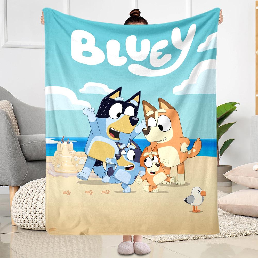 Summer Adventure Friends Blanket Comfortable Perfect for Office Chair Seaside Sofa for All Occasions Warmthful Decor