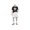 Nike Dri-FIT DNA Solid Stripe Drawstring Logo Print Loose Casual Comfortable Basketball Shorts Men shorts Mountain-White DQ6088-121