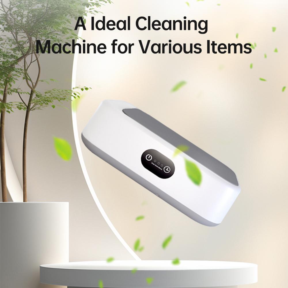 Sonic Wave Jewelry Cleaner 49kHz Professional Cleaner Machine with One Button Control 3 Level Timer and  Digital Screen