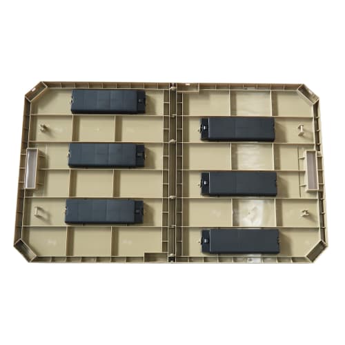 JEJ Astage Leisure Table, Chubby Wide, Sand Beige, 90cm Wide X 55cm Deep X 23cm High