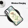 Sarah K-Kay Girl Colorful Wireless charging phone case compatible with iPhone 17/16/15/14/13/12/11