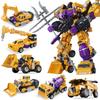 Transformation Car Fine Workmanship Multiple Playing Ways ABS Kids Deformation Robot Car for Children