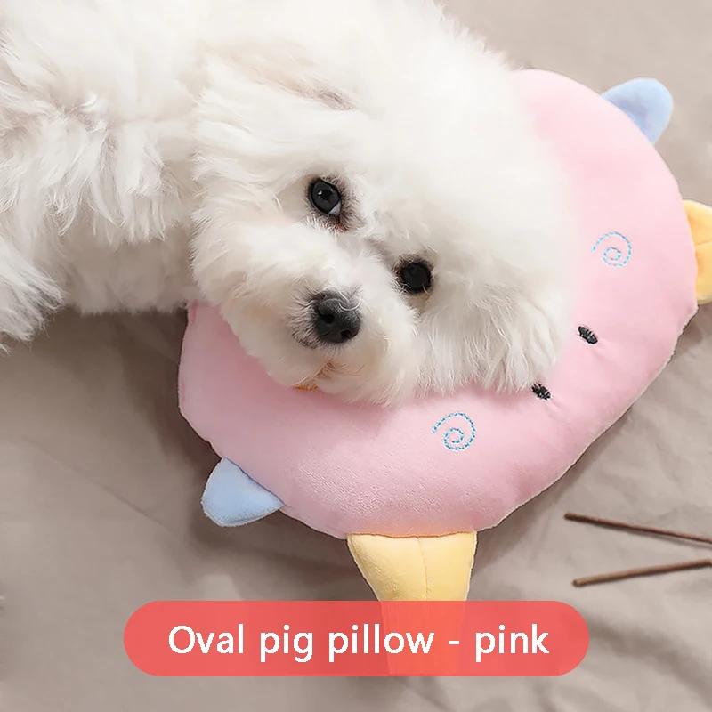For Cute Pet Pillow Bed For Lovely Shape Plush Large Dog Pillow Mat High Elastic Cat Sleeping Pillows