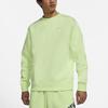 Sweatshirts Men's Green Crew Neck Moderate Regular BV2663-383