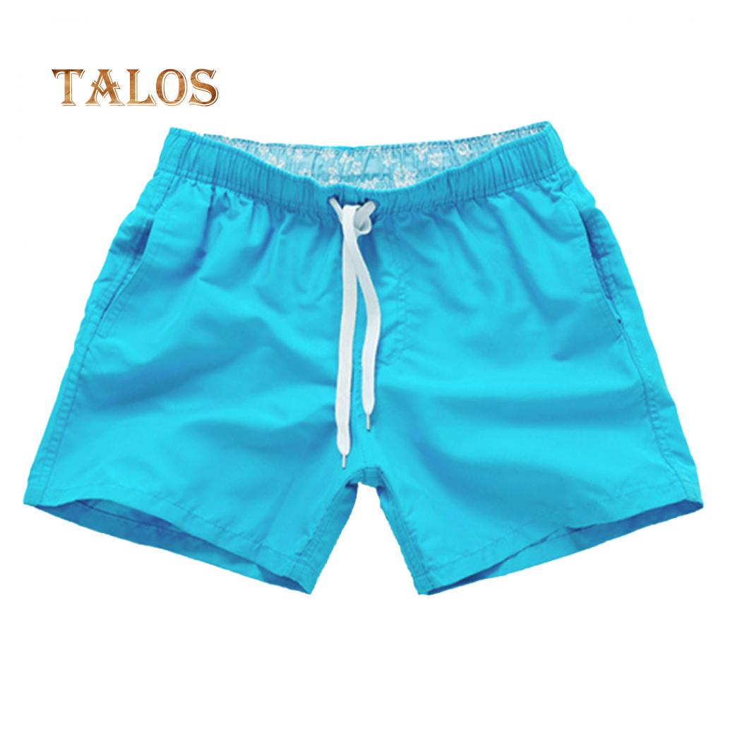 

Мужские летние пляжные шорты со шнурком XXXL небесно-голубой