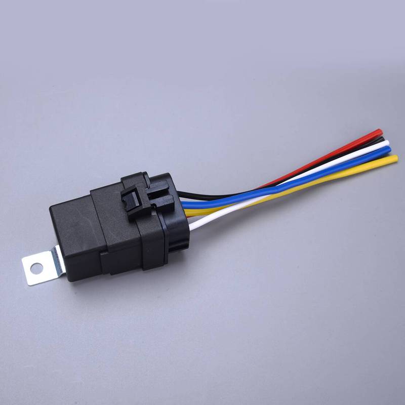 AM123716 Car Relay Switch Plug Socket Pigtail Wire Harness Cable Waterproof 40A 12V
