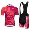 Strav Tour De France Cycling Suit Short Sleeve Suit Men's and Women's Summer Breathable Road Mountain Bike Suit