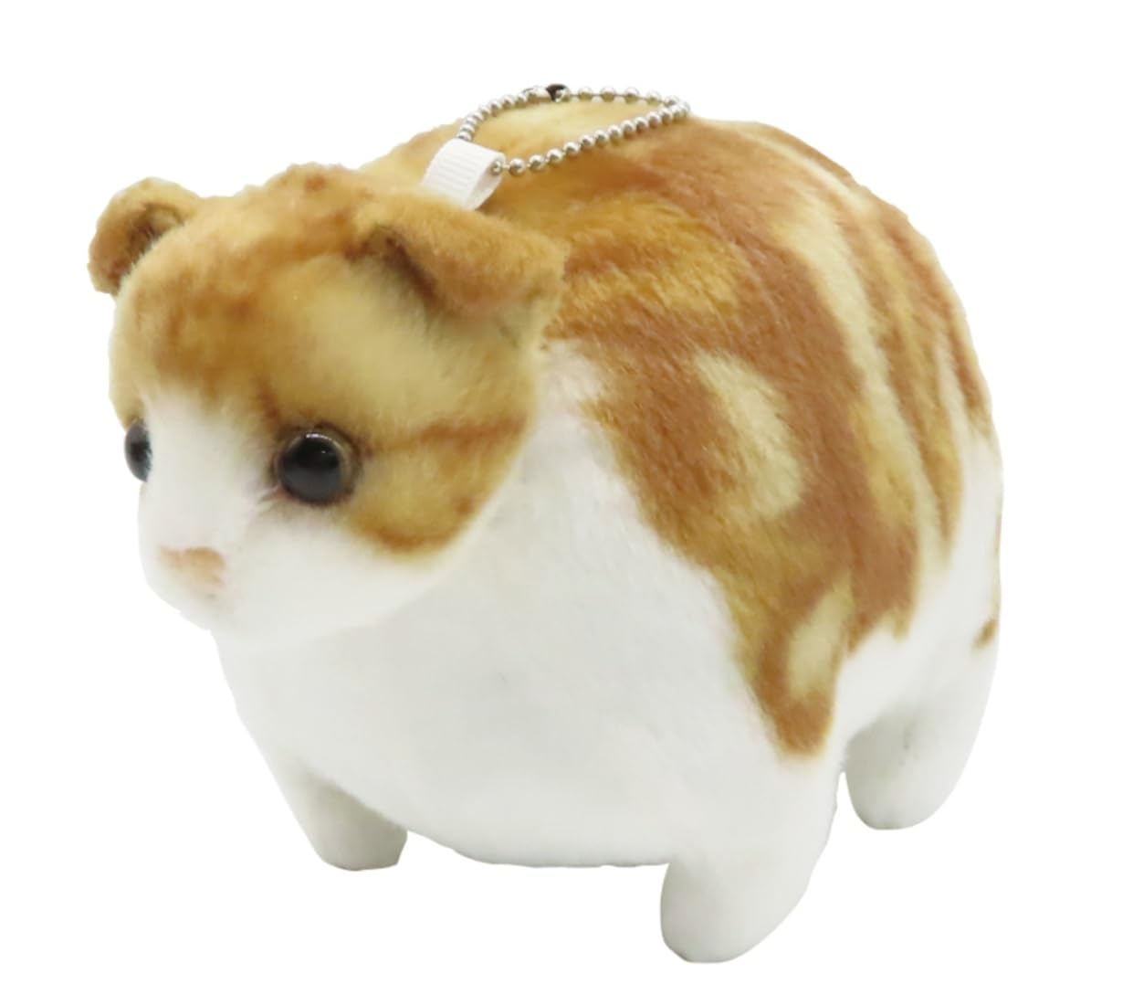 

Futocchi Zoo Nyanko Mini Plush Toy with Ball Chain (Scottish Fold)