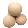 1-100pcs 6mm To 75mm Diameter Natural Wood Balls Wooden Craft Sphere Round Craft Supplies