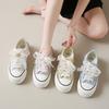 Little white shoes women's 2025 summer new breathable student Korean version casual shoes platform mesh trendy fashion single shoes women