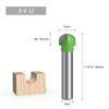 Round Nose Milling Cutter Solid Carbide Cove Router Bit New Ball Nose End Mill  Wood Working