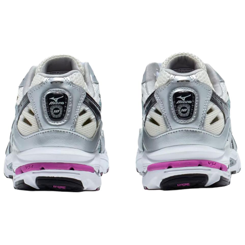 Mizuno Wave Rider 10 Comfortable Durable Balanced Casual Running Shoes Unisex sneaker White Gray Black D1GA210418