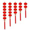 Chinese New Year Flocking Lantern String
