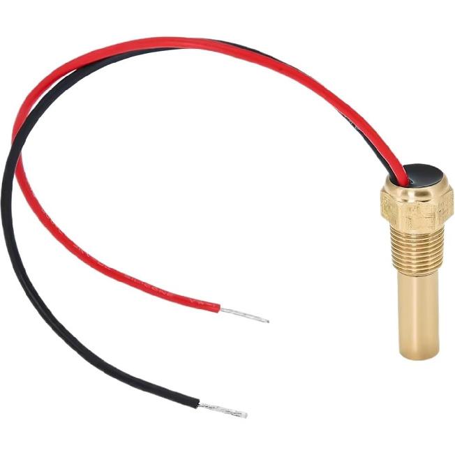 1/8NPT Thread Water Temperature Sensor for Car Boat Marine Alarm Sender 1600-22ohm Applicable to Water Temp Gauge