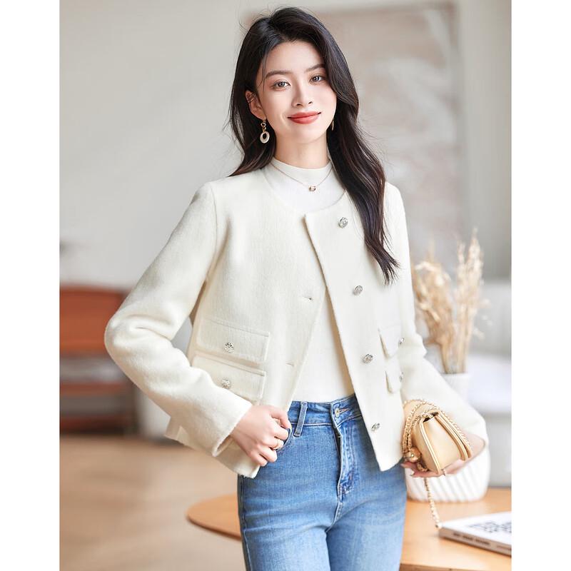 Women's Elegant Wool Blend Coat